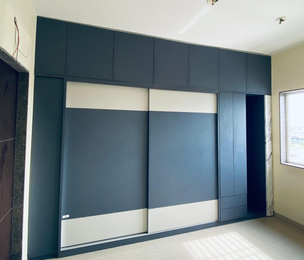 wardrobe and bedroom interior in Vadodara